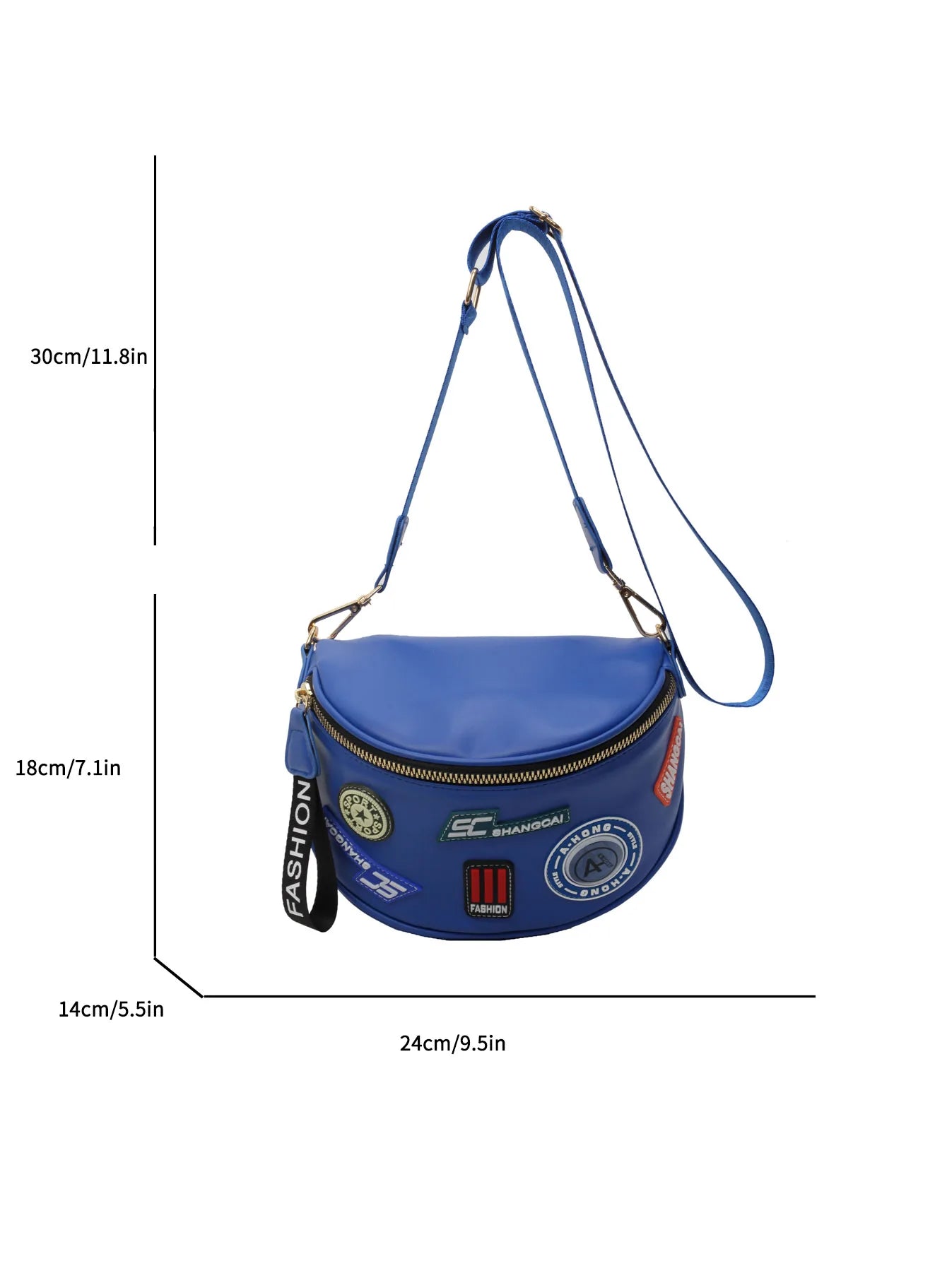 Sac banane femme chic pack lettre unique