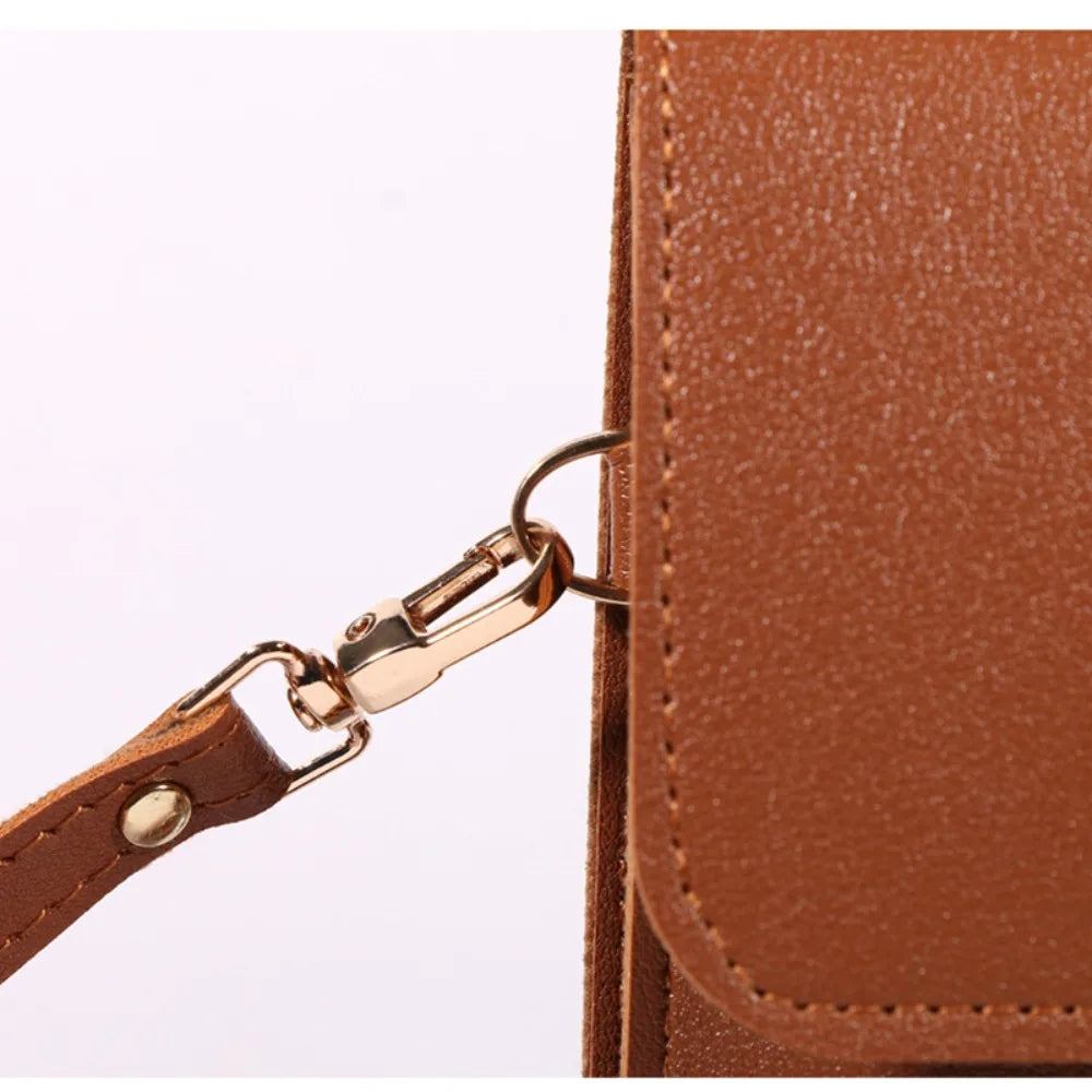 Pochette téléphone bandoulière cuir - ShopGET®