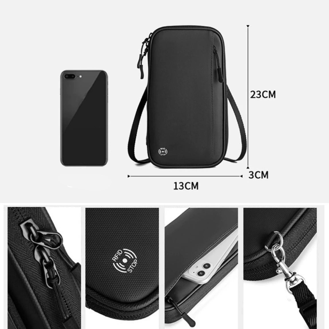 Pochette téléphone portable à bandoulière - ShopGET®