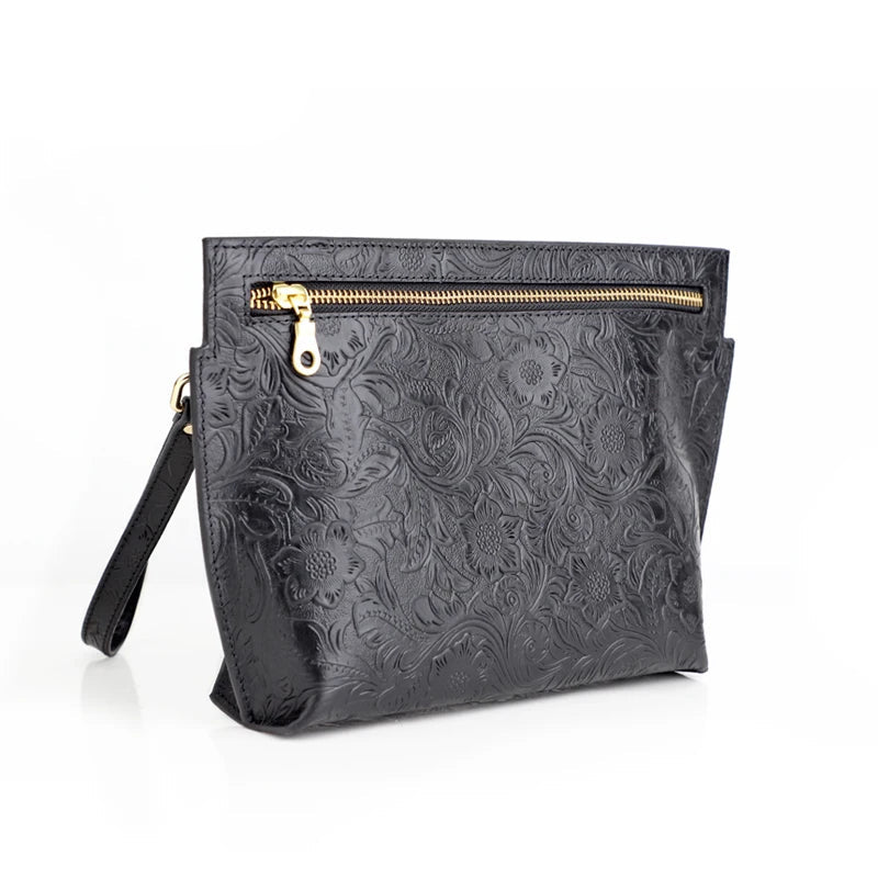 Pochette homme voyage de luxe Noir-Marron-Bleu A-Bleu B-Bleu C-ShopGET® 