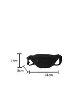 Sac banane velours beige pour femme - ShopGET®