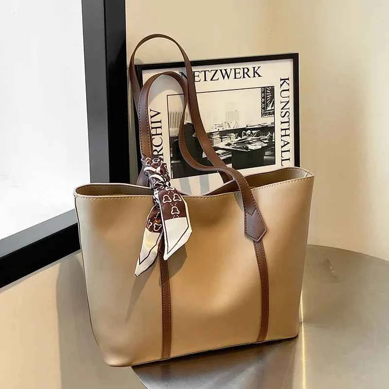 Sac cabas femme pas cher Marron / 40x13x25cm-Noir / 40x13x25cm-Kaki / 40x13x25cm-ShopGET® 