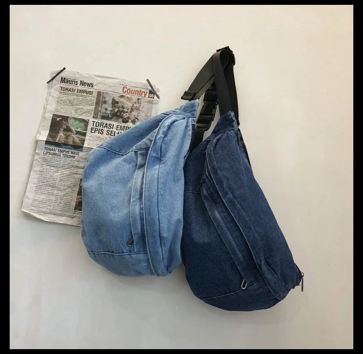 Sac banane bleu marine pour homme - ShopGET®