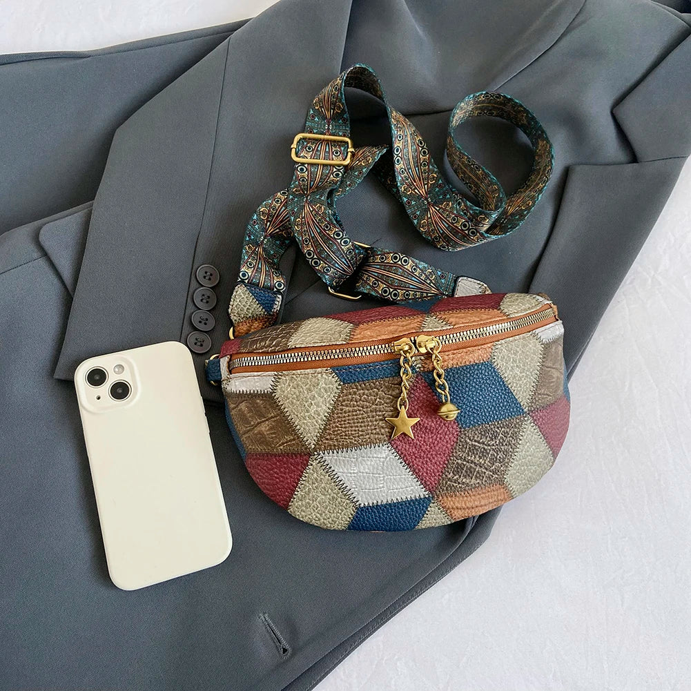 sac banane femme tendance de transport rétro