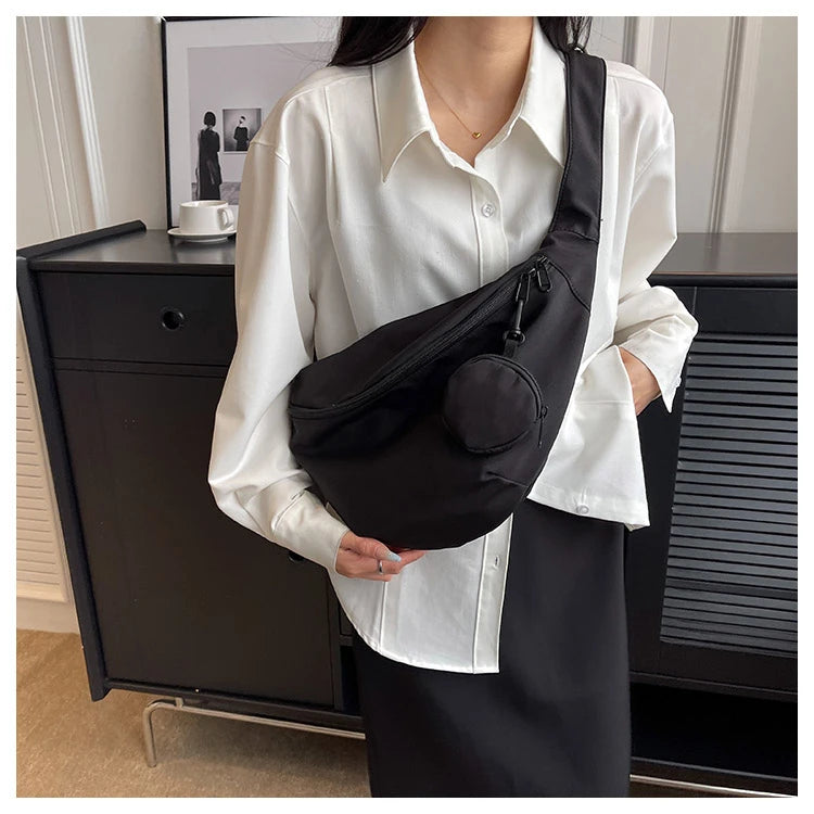 Sac banane femme chic en nylon tendance - ShopGET®