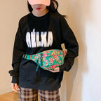 Sac banane voyage floral pour femme - ShopGET®