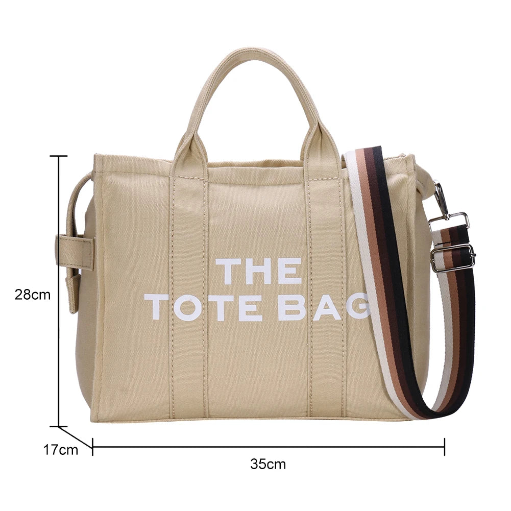 Sac cabas tissu the tote bag Kaki / OFFERTE-ShopGET® 