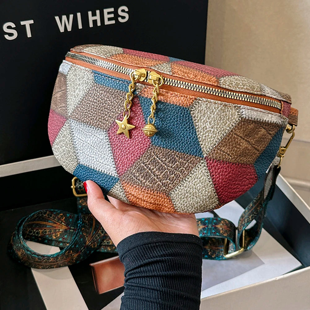 sac banane femme tendance de transport rétro