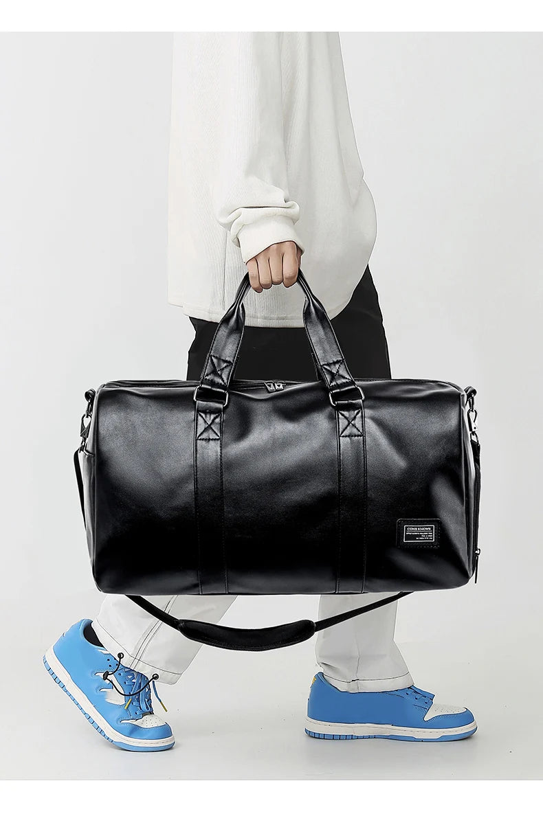 Sac weekend homme noir premium S-L-ShopGET® 