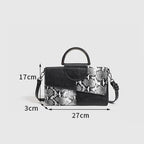 Pochette femme sac original Noir-Noir Blanc-Noir Rouge-ShopGET® 