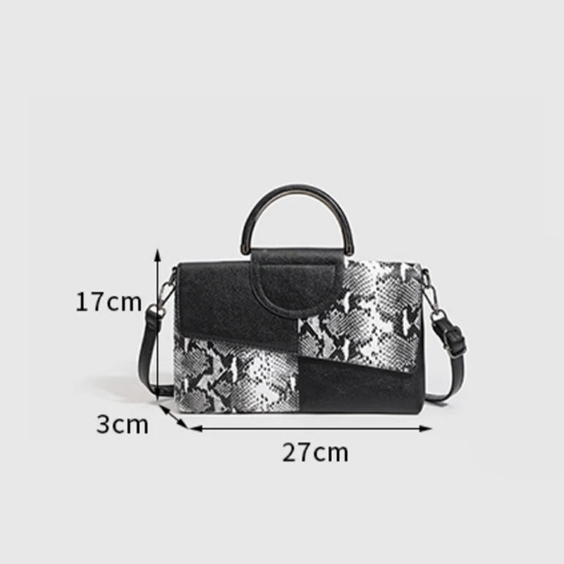 Pochette femme sac original Noir-Noir Blanc-Noir Rouge-ShopGET® 