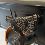 Sac banane léopard grande taille