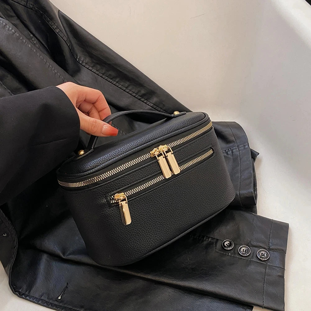 Trousse maquillage compartiment à fermeture éclair - ShopGET®