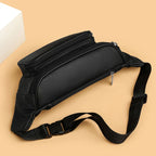 Sac banane homme cuir noir - ShopGET®