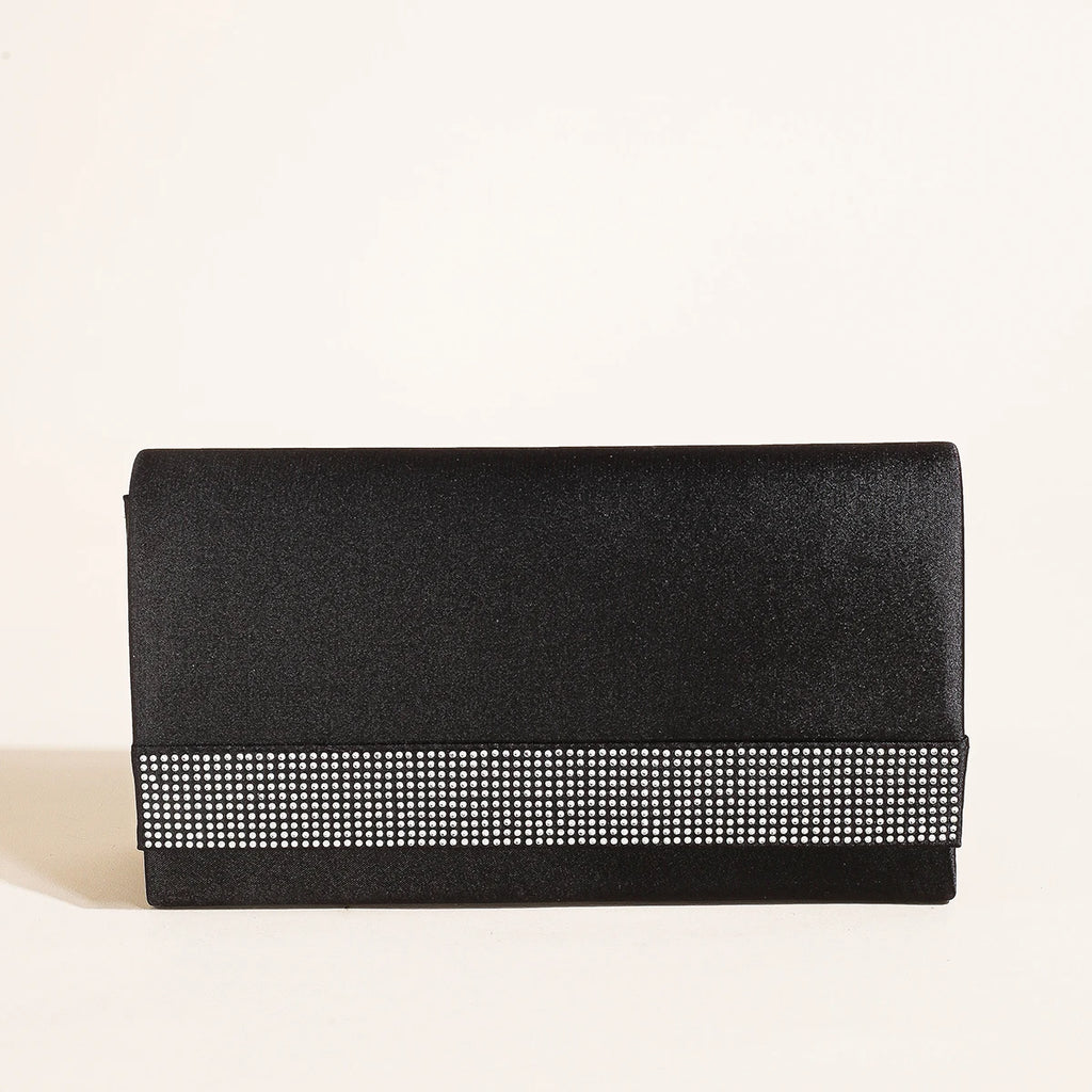 Pochette sac femme tendance Vert / 23 x 5 x 12cm-Argent / 23 x 5 x 12cm-Noir / 23 x 5 x 12cm-Bleu / 23 x 5 x 12cm-ShopGET® 