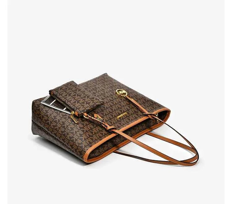 Grand sac cabas femme luxe Beige / 35cm x 13cm x 28cm-Marron / 35cm x 13cm x 28cm-ShopGET® 