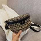 Sac banane motif léopard