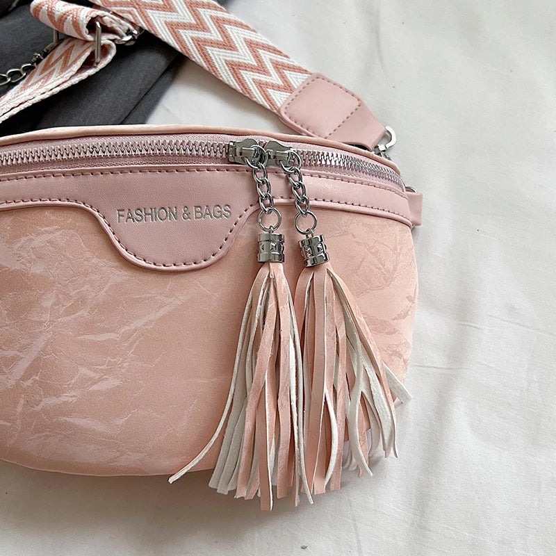 Sac banane femme chic  décontracté vert