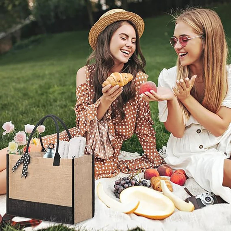 sac cabas tissu en coton et lin 1PCS-2PCS-5PCS-10PCS-3PCS-4PCS-ShopGET® 