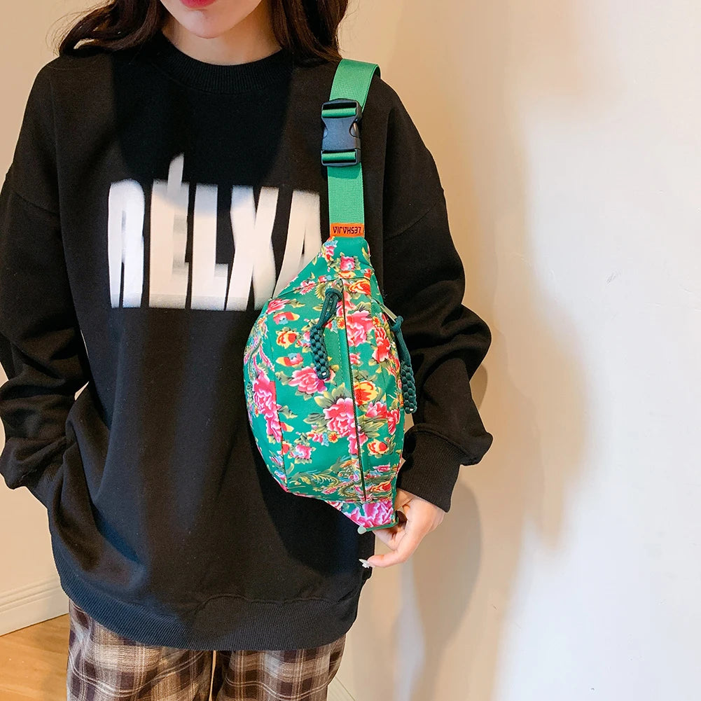 Sac banane vert pour femme - ShopGET®