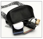 Sac banane femme chic à bandoulière en cuir de vache