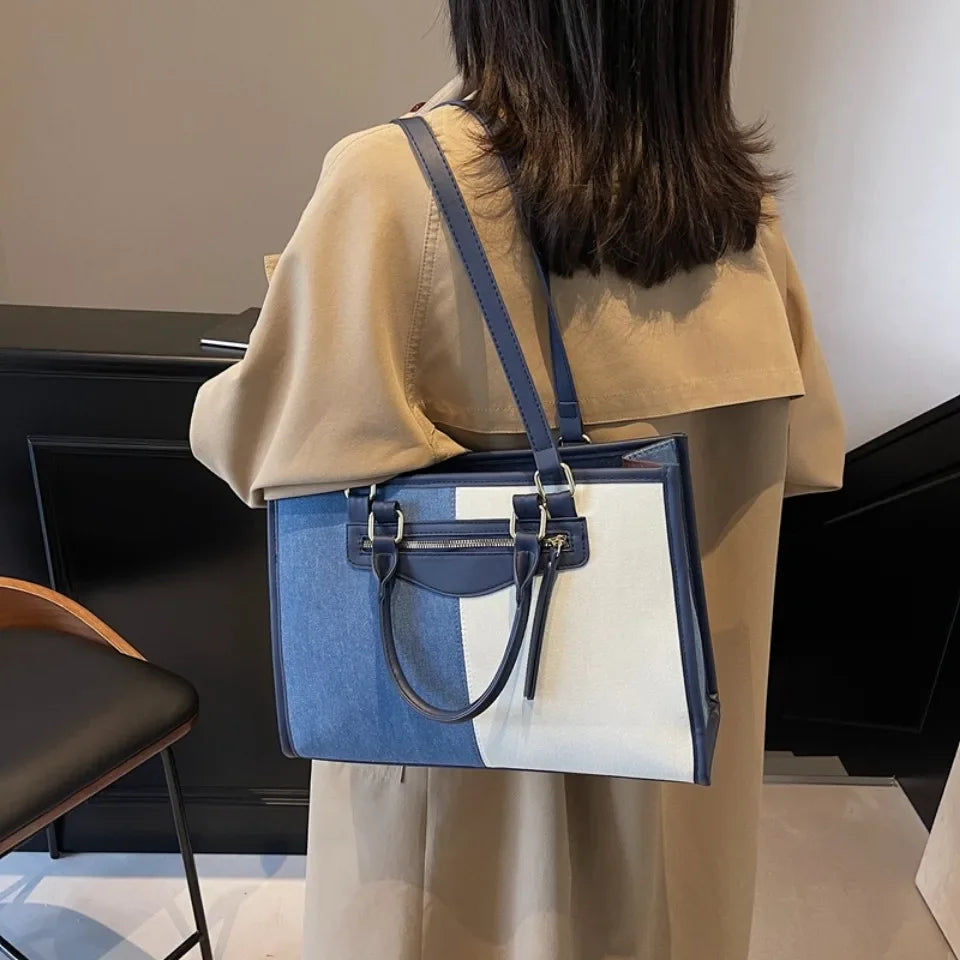 sac cabas tissu de luxe A-B-C-ShopGET® 