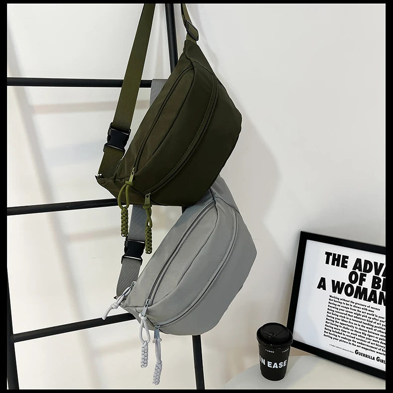 sac banane femme tendance orange polyvalent