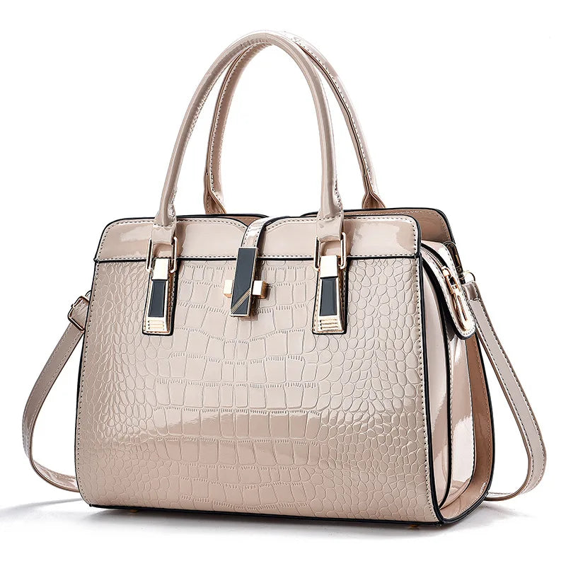 Sac cabas noir très luxueux pour femme A / 33x13x25cm-B / 33x13x25cm-C / 33x13x25cm-D / 33x13x25cm-E / 33x13x25cm-F / 33x13x25cm-G / 33x13x25cm-H / 33x13x25cm-I / 33x13x25cm-ShopGET® 