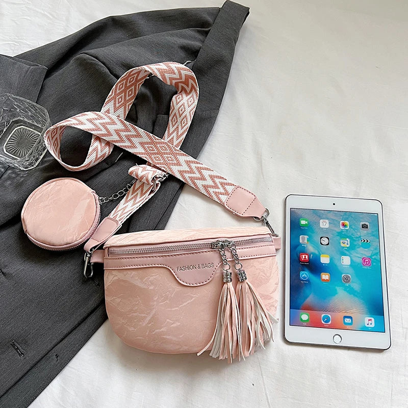 Sac banane femme chic  décontracté vert