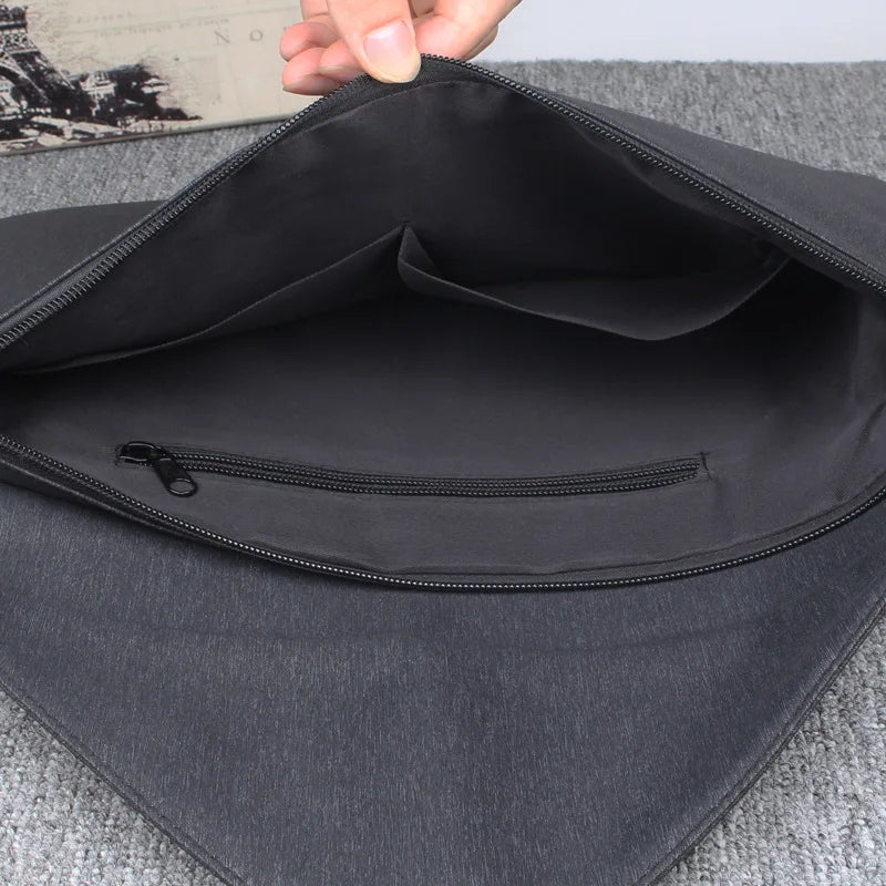 Pochette homme enveloppe Noir-ShopGET® 