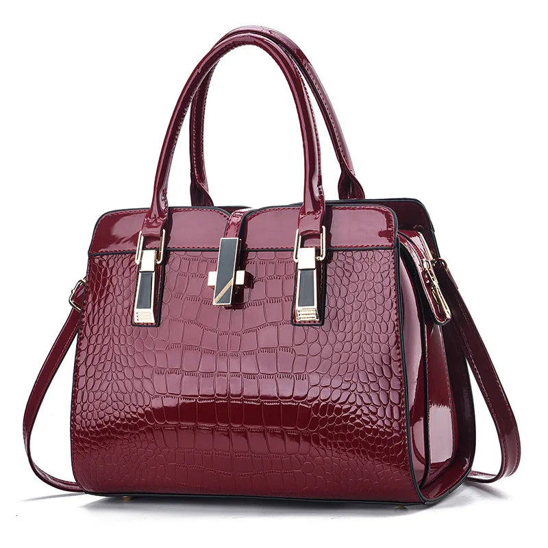 Sac cabas noir très luxueux pour femme A / 33x13x25cm-B / 33x13x25cm-C / 33x13x25cm-D / 33x13x25cm-E / 33x13x25cm-F / 33x13x25cm-G / 33x13x25cm-H / 33x13x25cm-I / 33x13x25cm-ShopGET® 