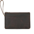 Pochette homme luxe original Marron A-Marron B-ShopGET® 