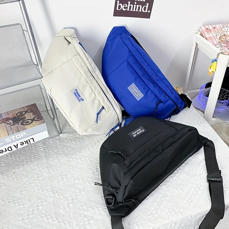 Sac banane bleu pour homme