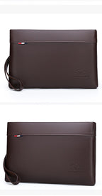 Pochette homme premium Noir / 26cmX16cmX2cm-Marron / 26cmX16cmX2cm-ShopGET® 