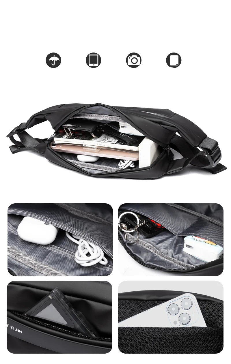 Sac banane homme imperméable - ShopGET®