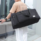 Patron sac weekend femme Gris-Vert-Bleu-Noir-ShopGET® 