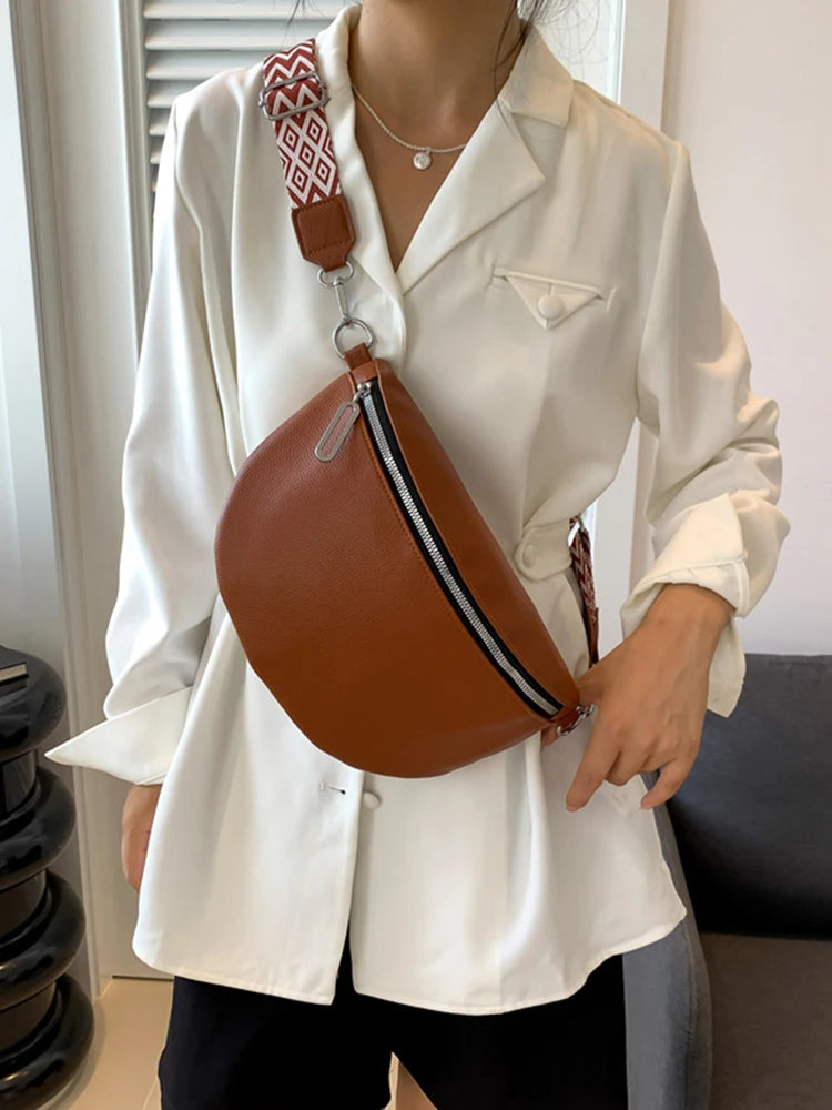 Sac banane femme luxe en cuir - ShopGET®