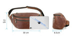 Sac banane en cuir pour professionnel