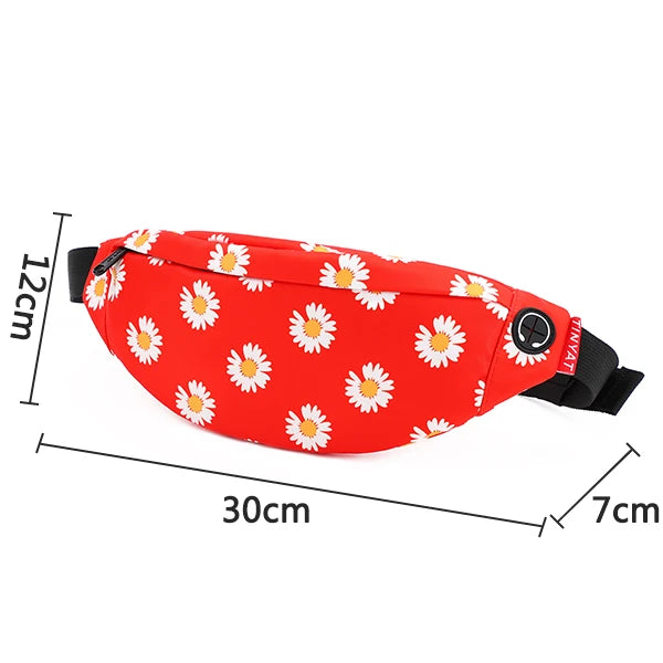 Sac banane fleurs pour femme - ShopGET®