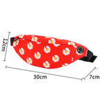 Sac banane fleurs pour femme - ShopGET®