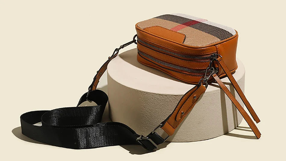 Sac banane cuir femme chic  rectangulaire