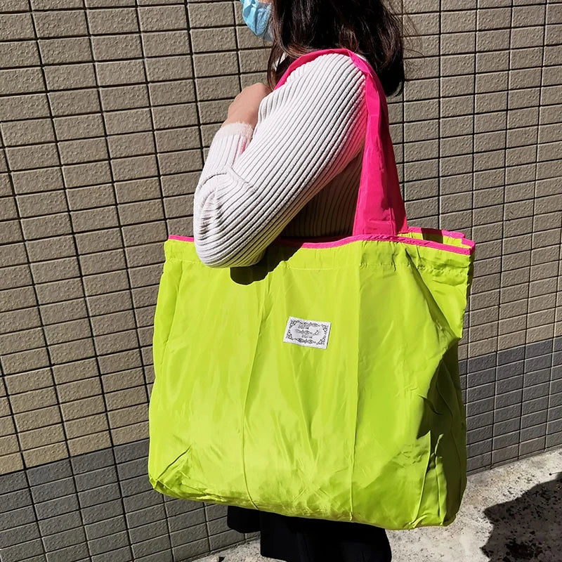 Sac de courses ECO tote rouge Orange RED-Violet-Rouge Vin-Bleu-ShopGET® 