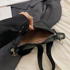 Sac banane en cuir argent femme