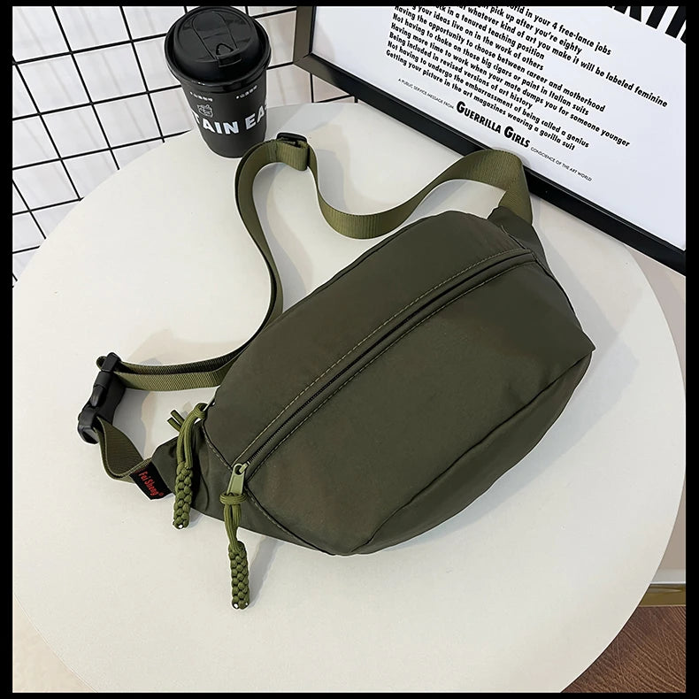 sac banane femme tendance orange polyvalent