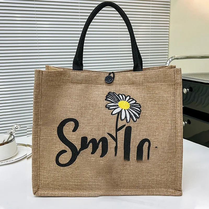 sac cabas tissu imprimé A / 24*16*29cm-ShopGET® 