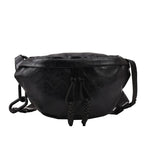 Sac banane en cuir pour épaule et ceinture