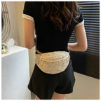 sac banane femme tendance messager kaki