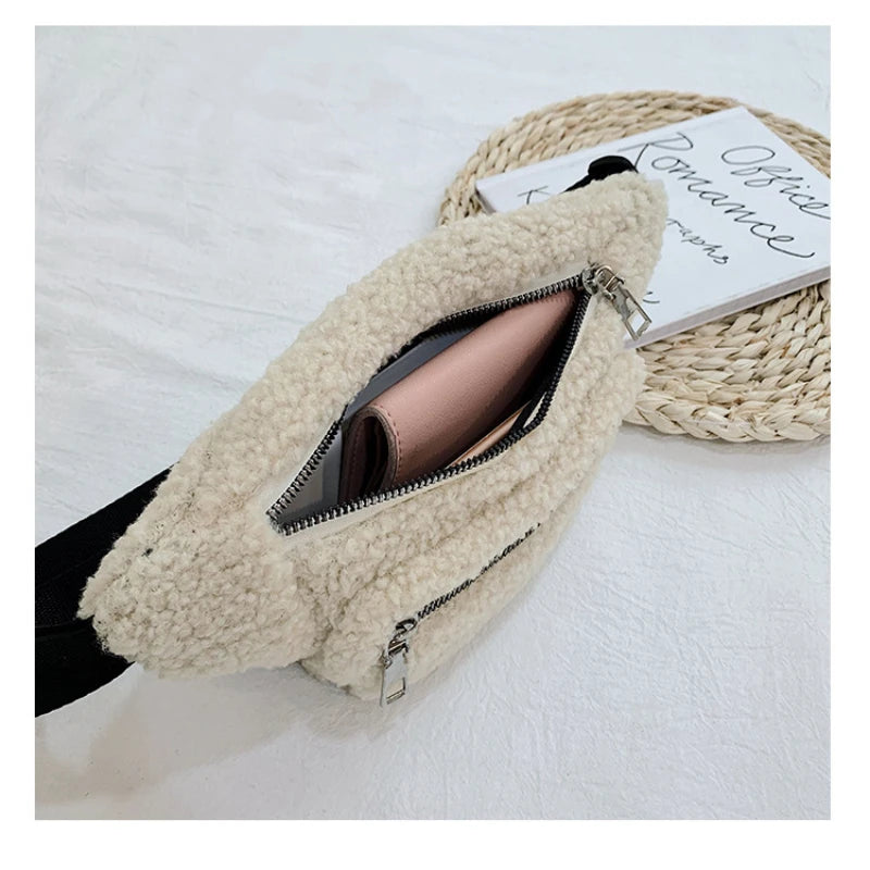 Sac banane velours tendance et chic