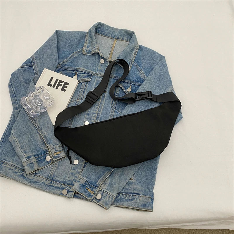 Sac banane léopard anti-vol en toile