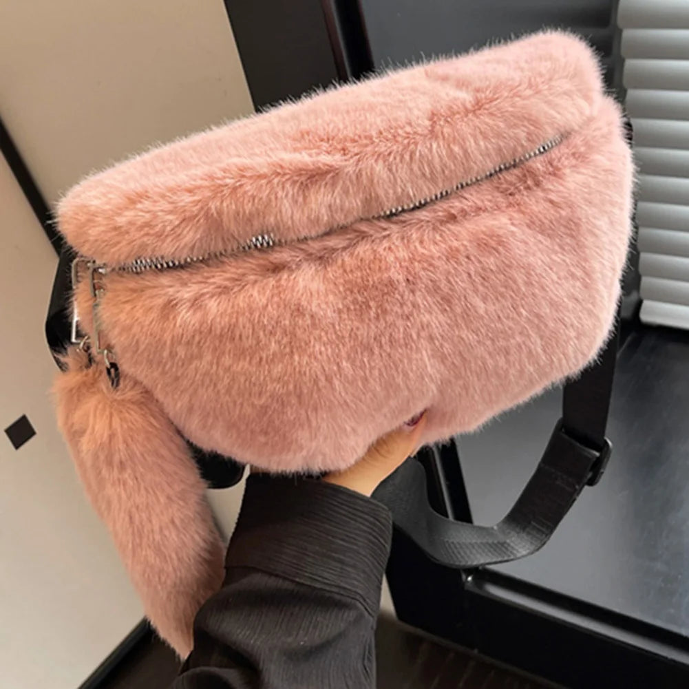 Sac banane velours côtelé femme de luxe